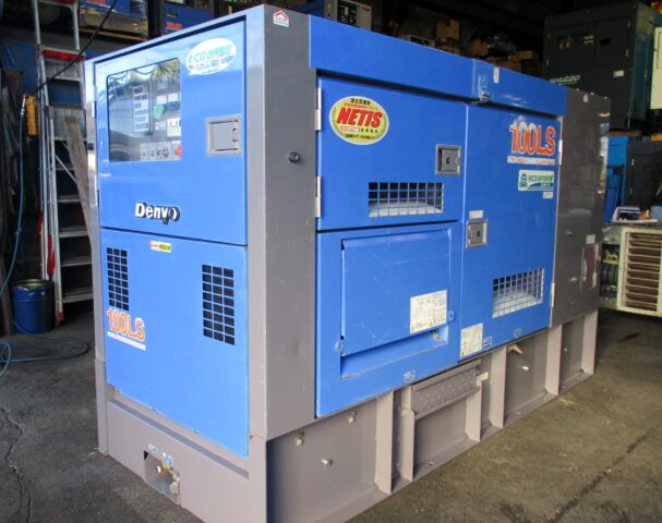 DCA-100LSIE　100KVA　200⇔400V切替仕様　デンヨー　エコベース　中古発電機