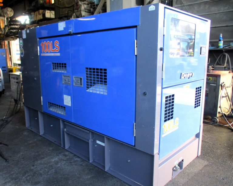 DCA-100LSIE　100KVA　200⇔400V切替仕様　デンヨー　エコベース　中古発電機