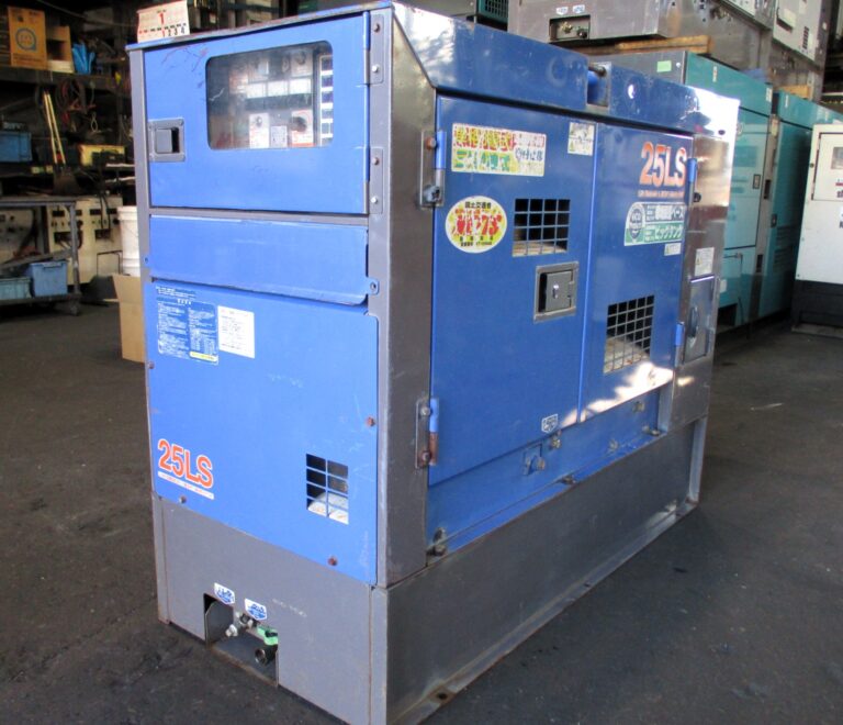 DCA-25LSKB　25KVA　中古発電機　デンヨー　ﾋﾞｯｸﾀﾝｸｵｲﾙｶﾞｰﾄﾞ付