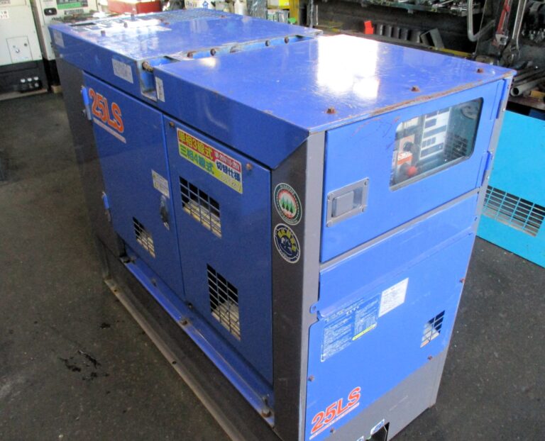 DCA-25LSKB　25KVA　中古発電機　デンヨー　ﾋﾞｯｸﾀﾝｸｵｲﾙｶﾞｰﾄﾞ付