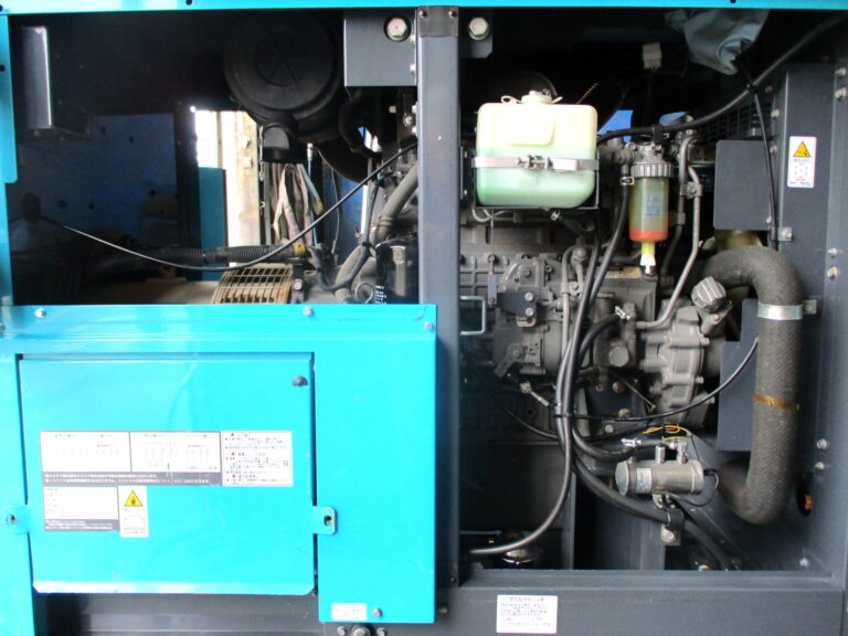 SDG60S-7A6 60KVA 中古発電機 AIRMAN 200⇔400V切替仕様 大容量燃料タンク オイルフェンス一体型