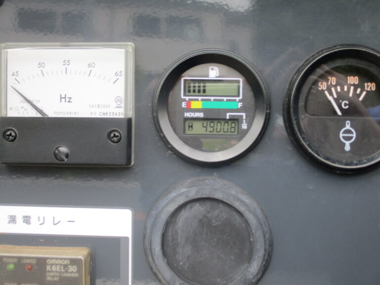SDG60S-7A6 60KVA 中古発電機 AIRMAN 200⇔400V切替仕様 大容量燃料タンク オイルフェンス一体型