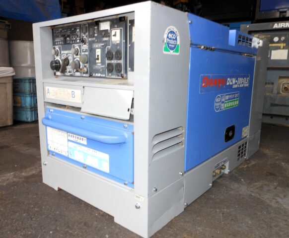 DLW-200×2LS　2人用　中古溶接機　デンヨー