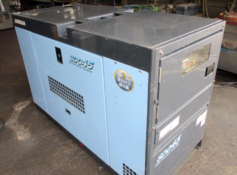 SDG45S 45KVA 中古発電機 AIRMAN 200⇔400V切替仕様