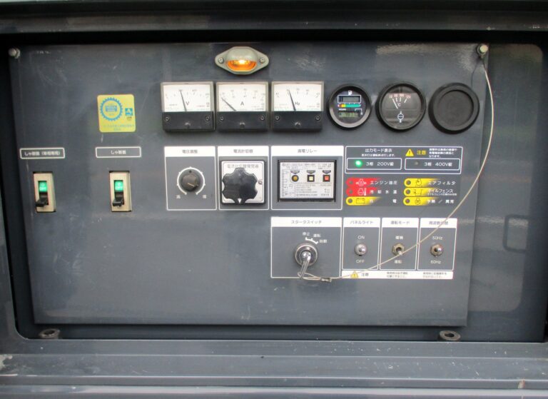 SDG45S 45KVA 中古発電機 AIRMAN 200⇔400V切替仕様