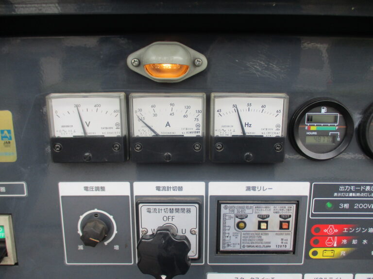 SDG45S 45KVA 中古発電機 AIRMAN 200⇔400V切替仕様