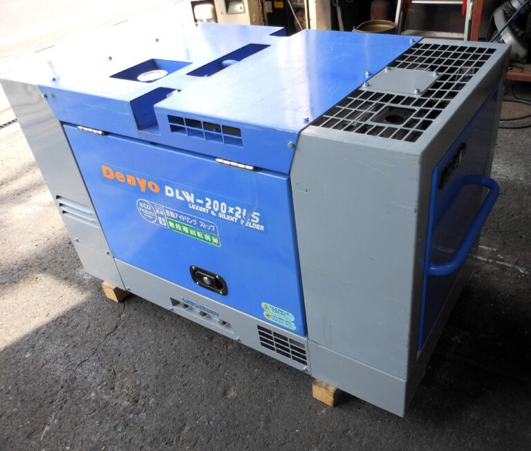 DLW-200×2LS 2人用 中古溶接機 デンヨー