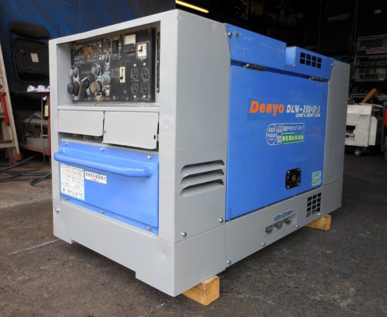 DLW-200×2LS 2人用 中古溶接機 デンヨー