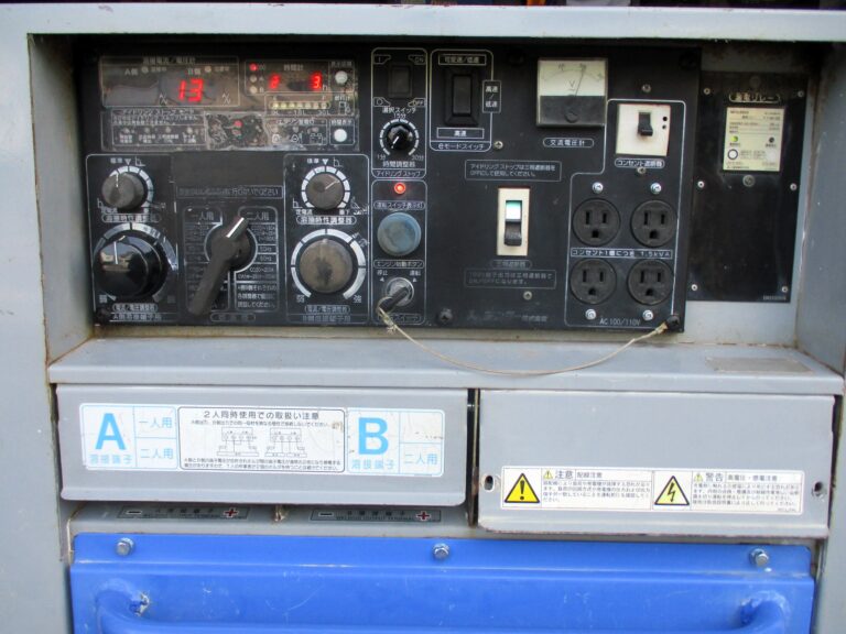 DLW-200×2LS 2人用 中古溶接機 デンヨー
