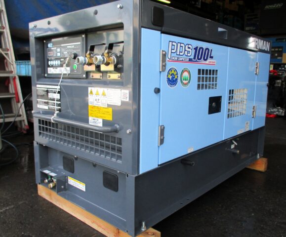 PDS100L-5C5　25馬力　2025年製　新古ｺﾝﾌﾟﾚｯｻｰ　AIRMAN　使用６時間