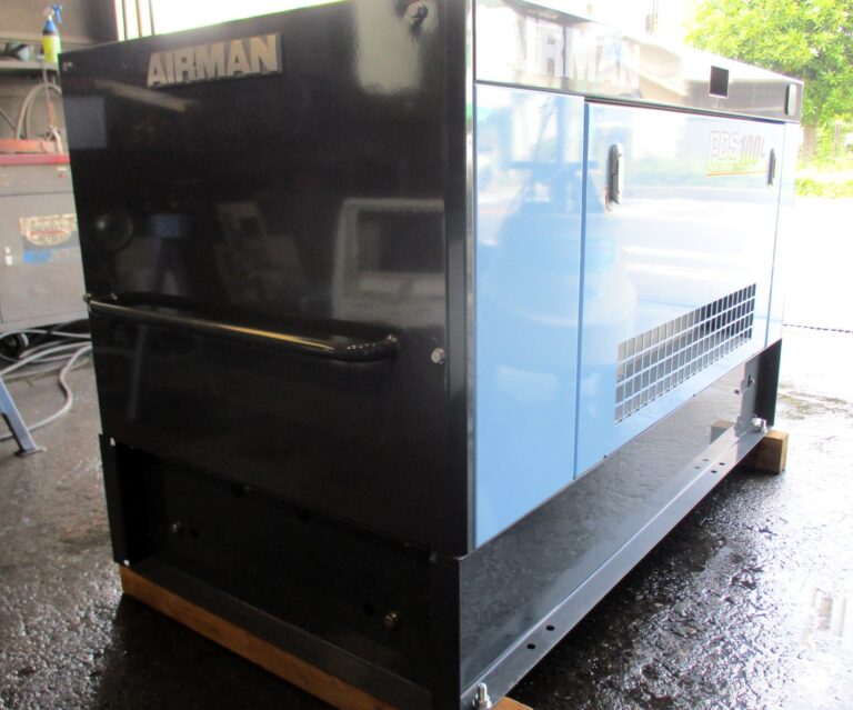 PDS100L-5C5 25馬力 2025年製 新古コンプレッサー AIRMAN 使用6時間