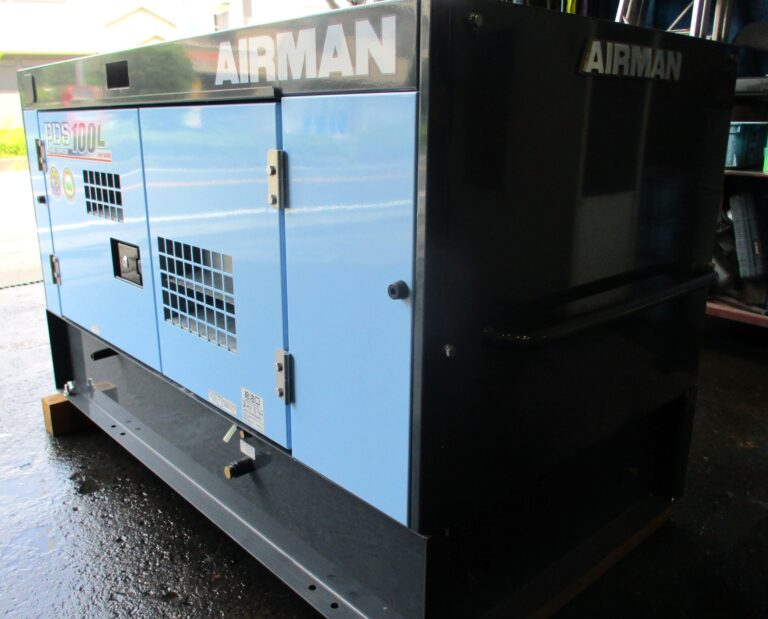 PDS100L-5C5 25馬力 2025年製 新古コンプレッサー AIRMAN 使用6時間