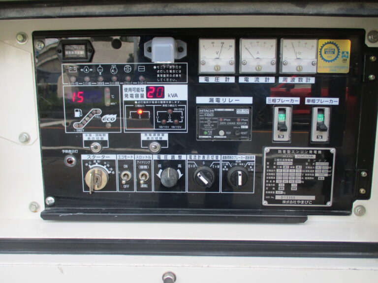 DGM250MK 25KVA 新ダイワ 三相・単相同時出力