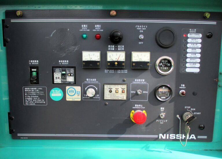 NES45TY2 45KVA 日車 200⇔400V切替仕様 現状販売機 負荷テスト済