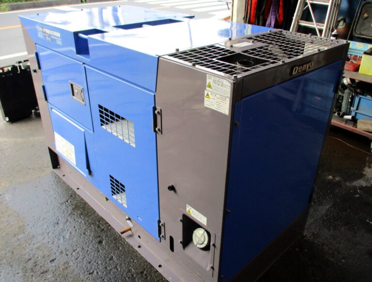 DCA-45LSK　45KVA　中古発電機　デンヨー　ﾜﾝﾀｯﾁ切替方式3電源機