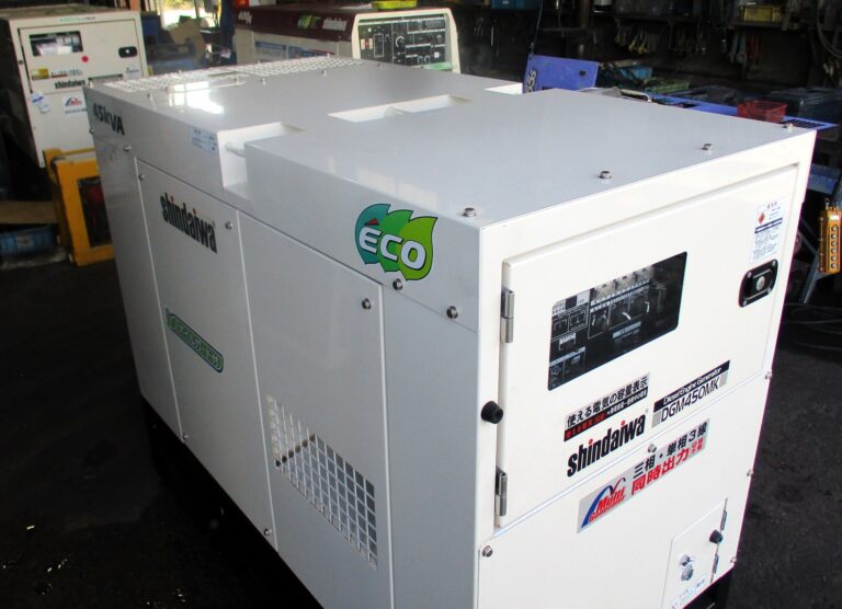 DGM450MK　45KVA　新ダイワ　三相・単相３線同時出力　稼働時間が少ない