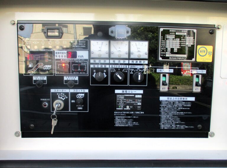 DGM450MK　45KVA　新ダイワ　三相・単相３線同時出力　稼働時間が少ない