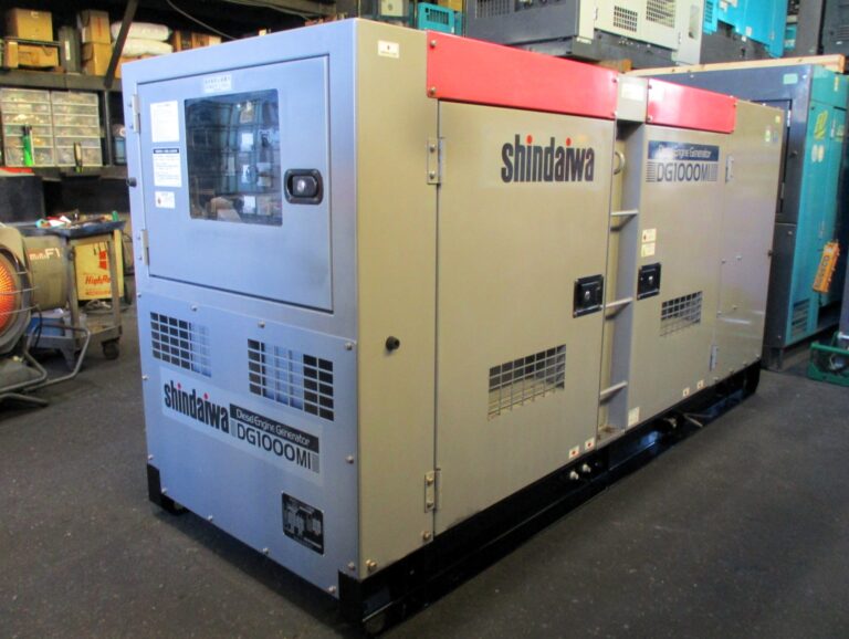DG1000MI 100KVA 新ダイワ 稼働時間が少ない