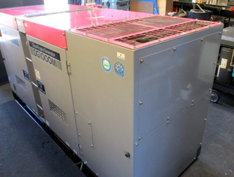 DG1000MI 100KVA 新ダイワ 稼働時間が少ない