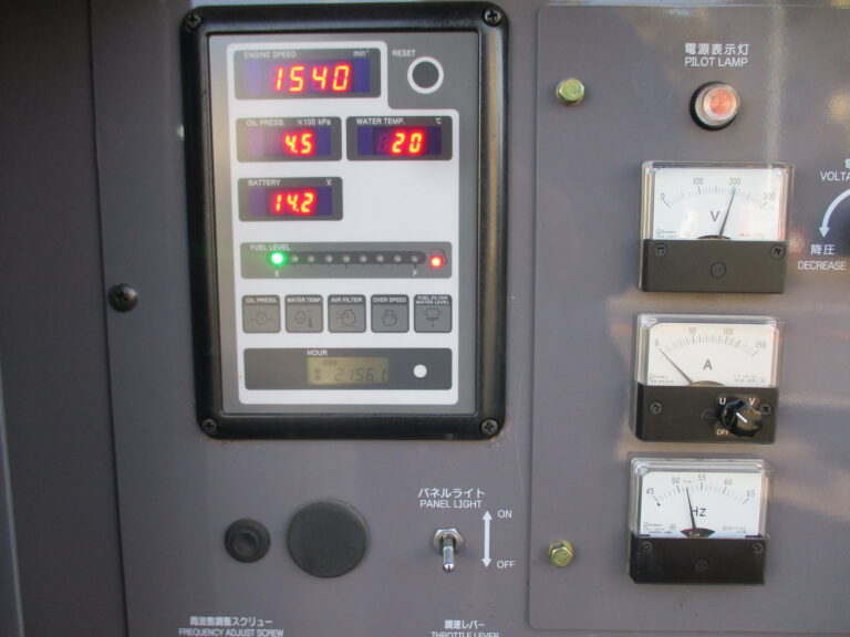 DCA-45ESI　45KVA　中古発電機　デンヨー