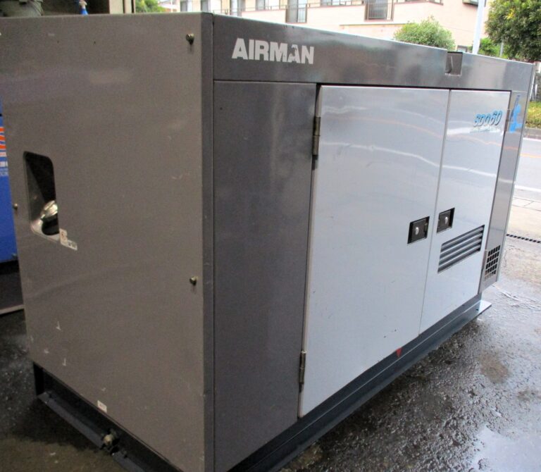 SDG60AS　60KVA　中古発電機　極超低騒音型　AIRMAN　200⇔400V切替仕様