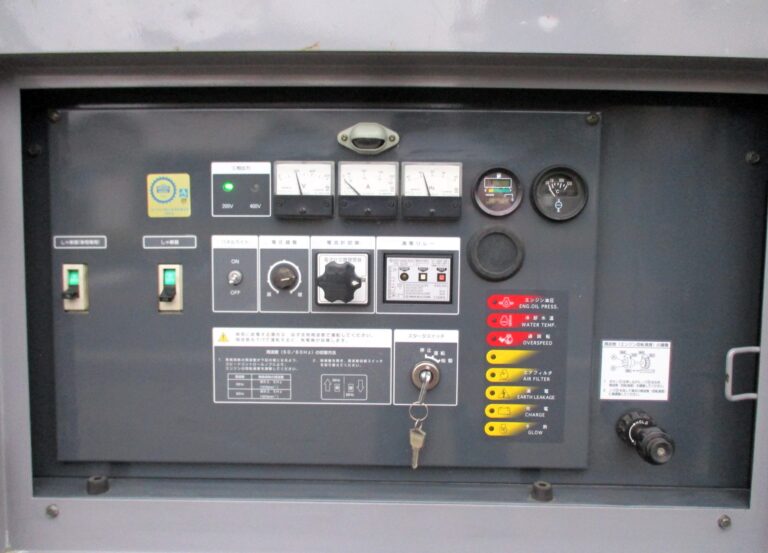 SDG60AS　60KVA　中古発電機　極超低騒音型　AIRMAN　200⇔400V切替仕様