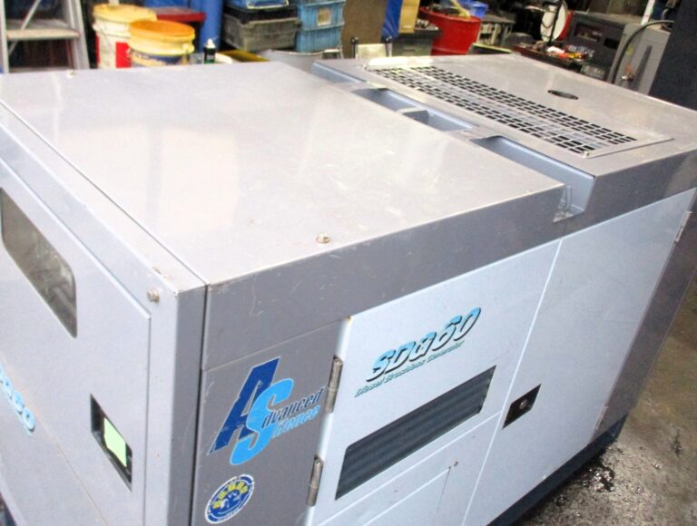 SDG60AS　60KVA　中古発電機　極超低騒音型　AIRMAN　200⇔400V切替仕様
