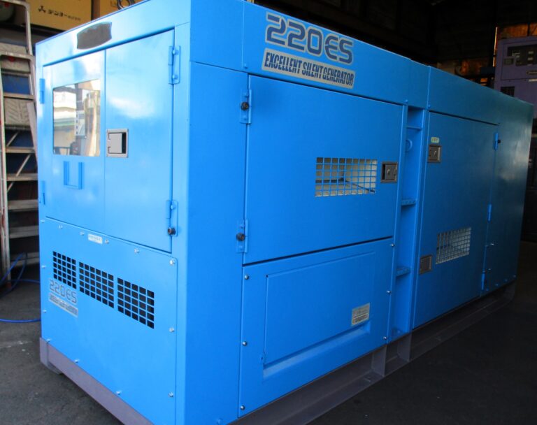 DCA-220ESK 220KVA 中古発電機 デンヨー