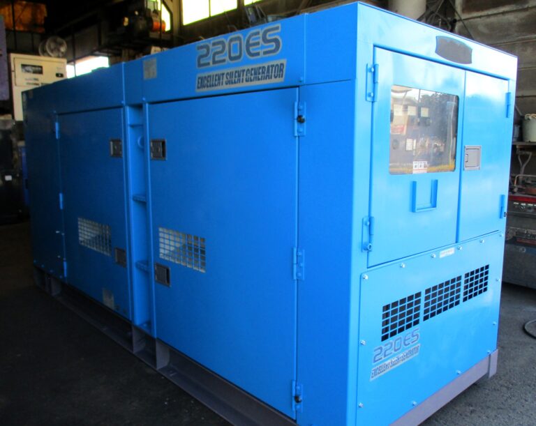 DCA-220ESK 220KVA 中古発電機 デンヨー