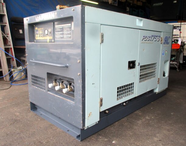 PDS175SC-5C3 50馬力 中古コンプレッサー AIRMAN アフタークーラー仕様