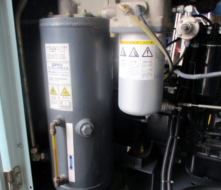 PDS175SC-5C3　50馬力　中古ｺﾝﾌﾟﾚｯｻｰ　AIRMAN　ｱﾌﾀｰｸｰﾗｰ仕様