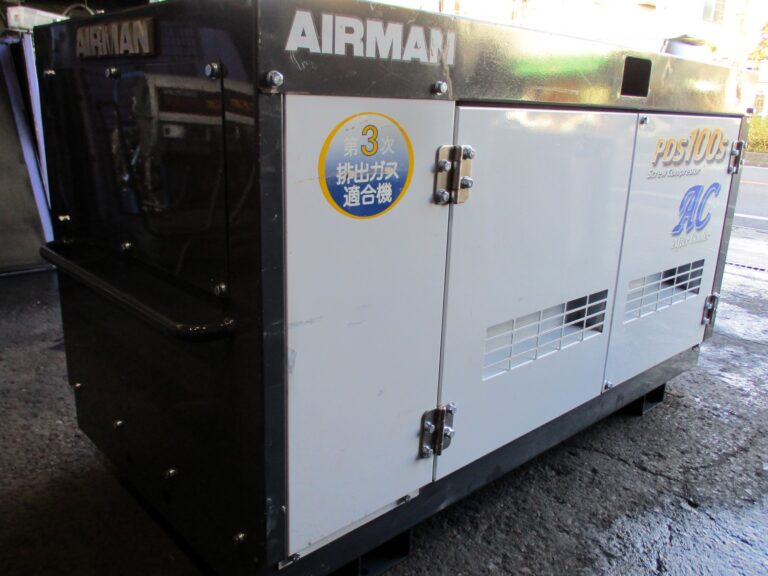 PDS100SC-5C1　２５馬力　中古ｺﾝﾌﾟﾚｯｻｰ　AIRMAN　アフタークーラー仕様