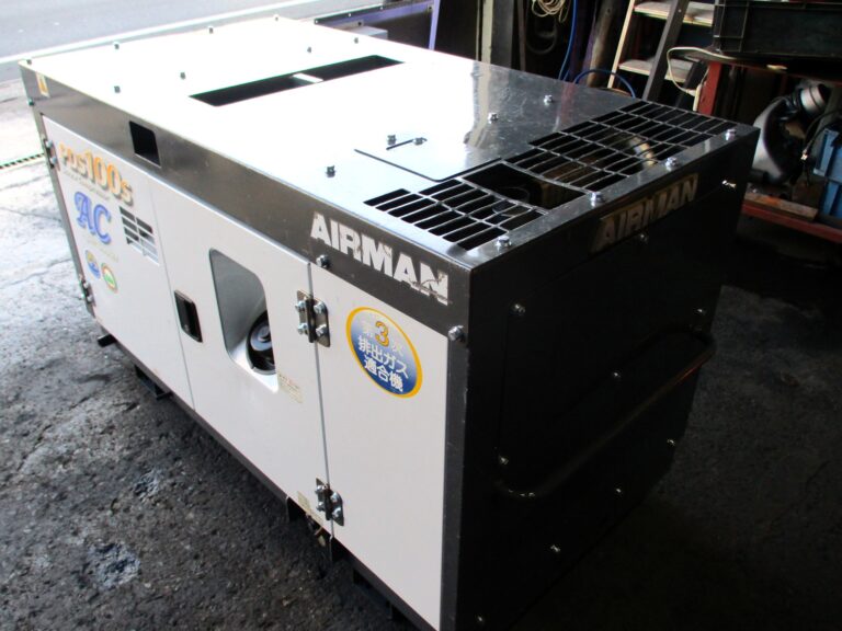 PDS100SC-5C1　２５馬力　中古ｺﾝﾌﾟﾚｯｻｰ　AIRMAN　アフタークーラー仕様