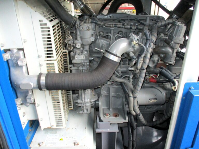 DCA-60LSI 60KVA 中古発電機 デンヨー ワンタッチ切替方式3電源機