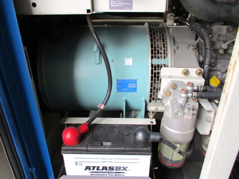 DCA-60LSI 60KVA 中古発電機 デンヨー ワンタッチ切替方式3電源機