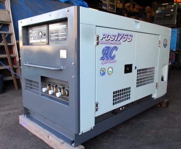 PDS175SC-5C3 50馬力 中古コンプレッサー AIRMAN アフタークーラー仕様