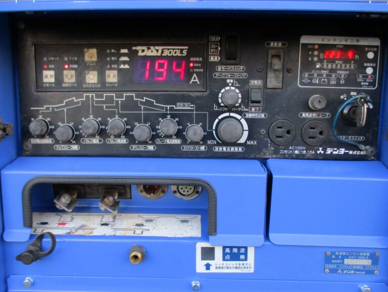 DAT-300LS　中古ｴﾝｼﾞﾝTig溶接機　デンヨー