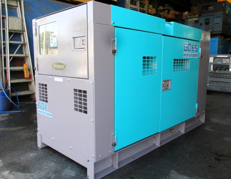 DCA-60ESH 60KVA 中古発電機 デンヨー 200⇔400V切替仕様