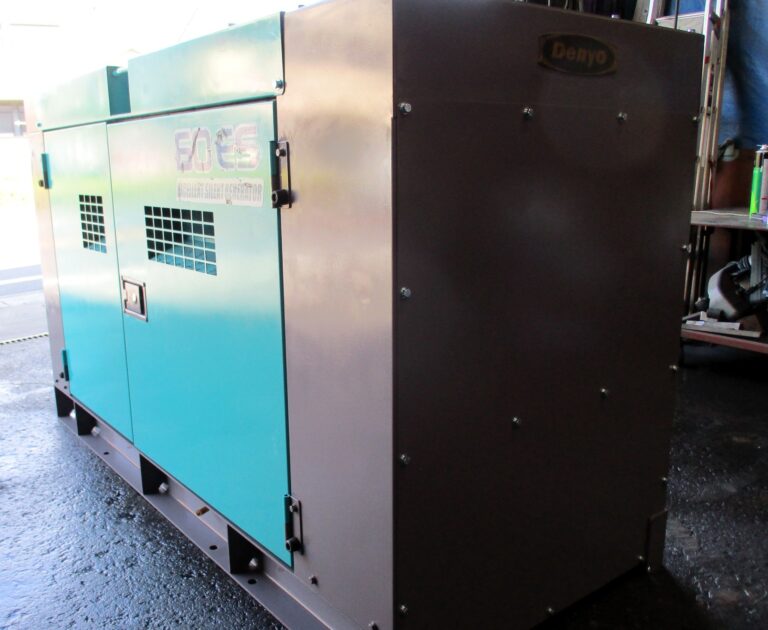 DCA-60ESH 60KVA 中古発電機 デンヨー 200⇔400V切替仕様