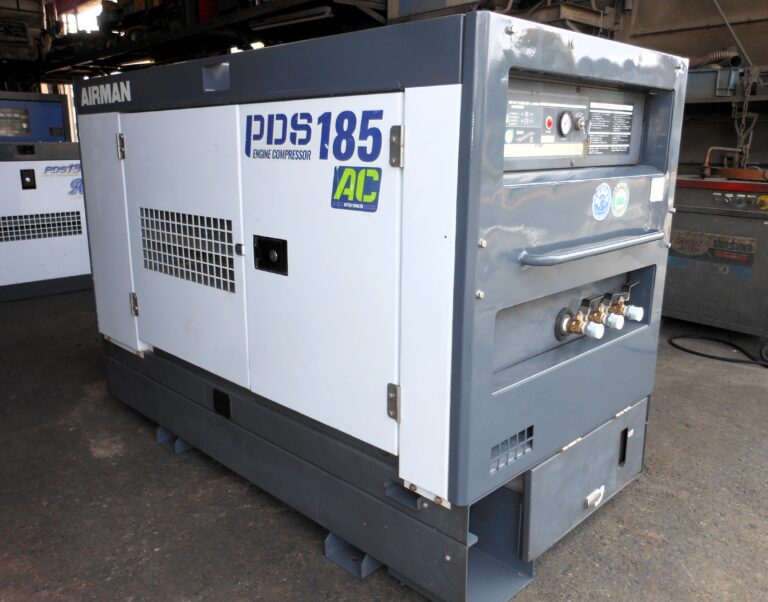 PDS185SC-7C5　５０馬力　中古コンプレッサー　エアマン　アフタークーラー仕様
