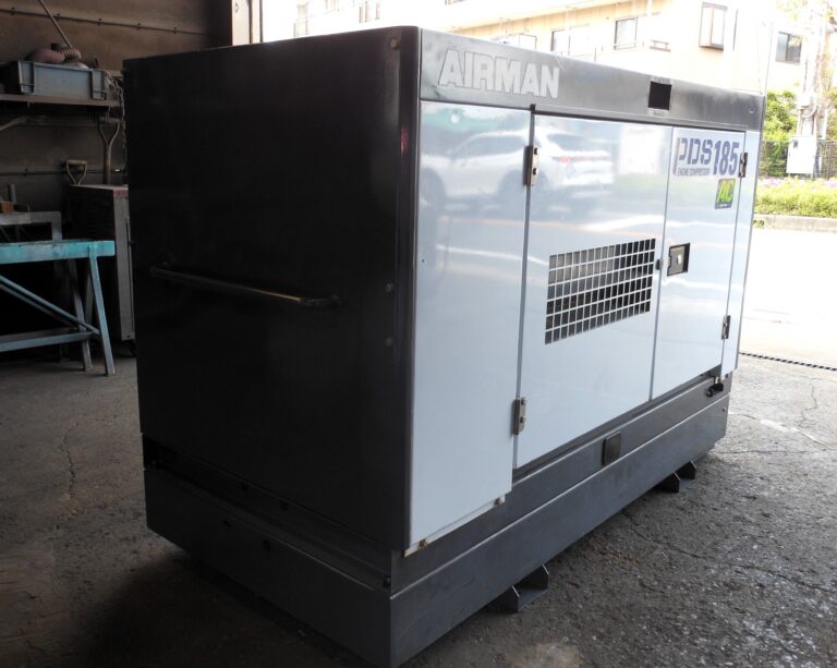 PDS185SC-7C5　５０馬力　中古コンプレッサー　エアマン　アフタークーラー仕様