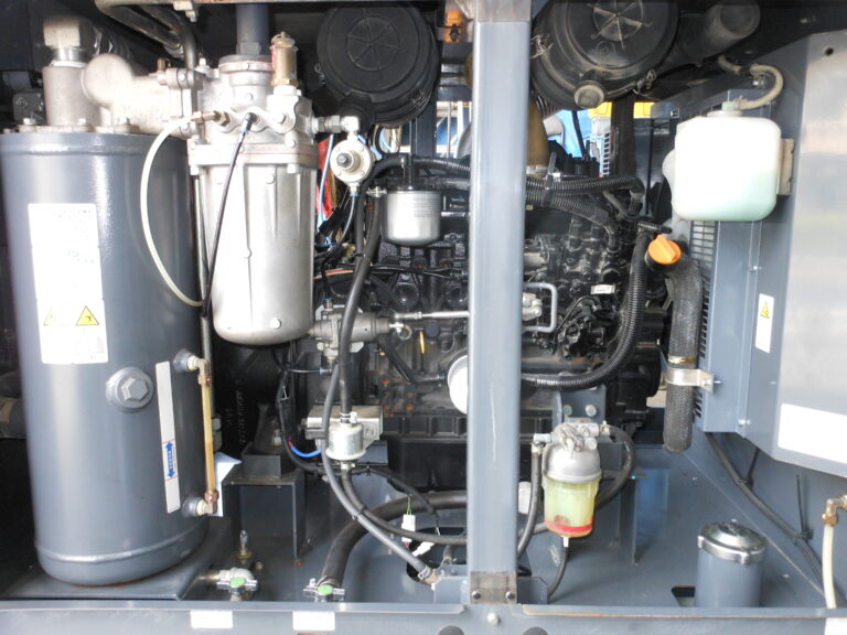 PDS185SC-7C5　５０馬力　中古コンプレッサー　エアマン　アフタークーラー仕様