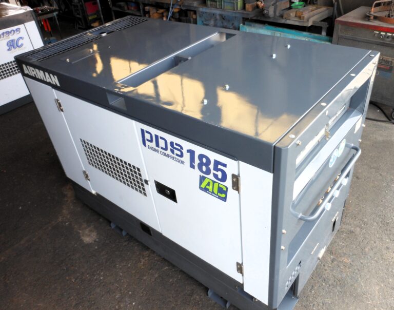 PDS185SC-7C5　５０馬力　中古コンプレッサー　エアマン　アフタークーラー仕様