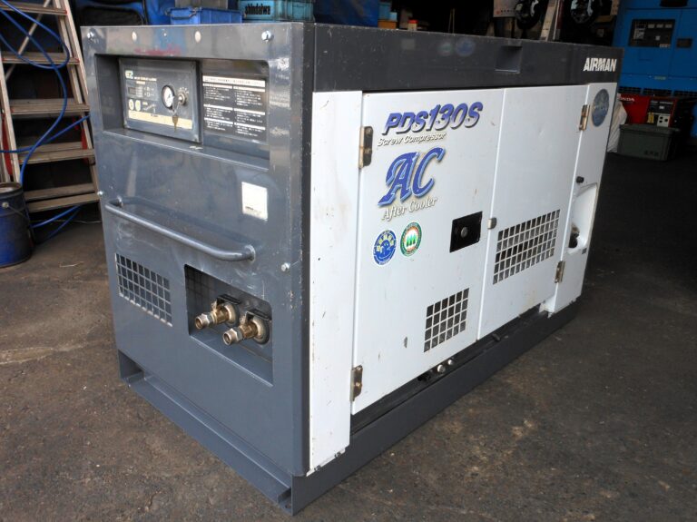 PDS130SC　３５馬力　中古コンプレッサー　エアマン　アフタークーラー仕様