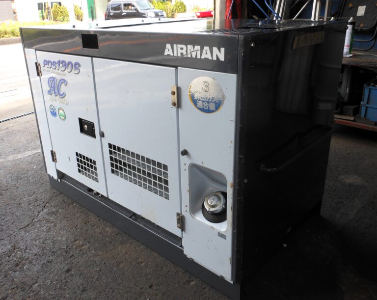 PDS130SC　３５馬力　中古コンプレッサー　エアマン　アフタークーラー仕様