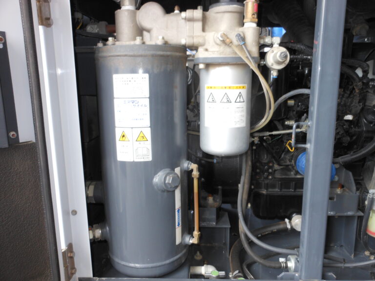 PDS130SC　３５馬力　中古コンプレッサー　エアマン　アフタークーラー仕様