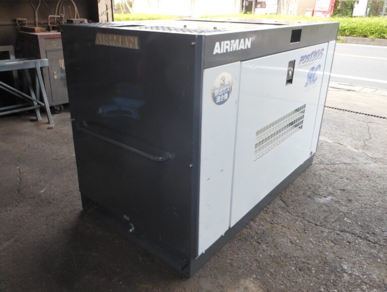 PDS130SC 35馬力 中古コンプレッサー エアマン アフタークーラー仕様