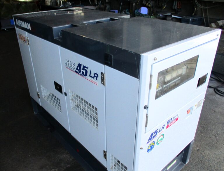 SDG45LA-5B2 45KVA 中古発電機 エアマン 三相・単相同時出力