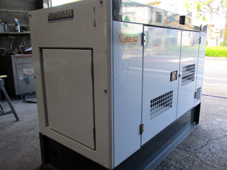 SDG45LA-5B2 45KVA 中古発電機 エアマン 三相・単相同時出力