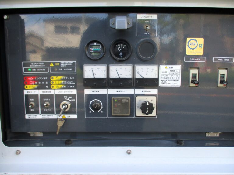 SDG45LA-5B2 45KVA 中古発電機 エアマン 三相・単相同時出力